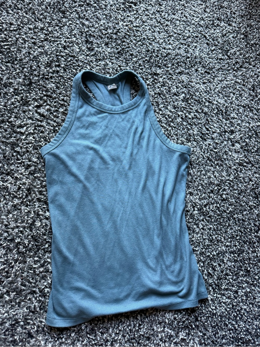Old Navy Blue Racerback Tank Top